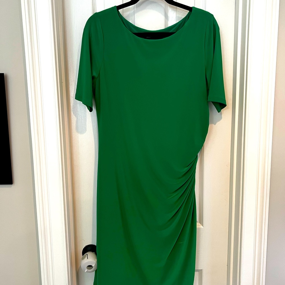 Jones New York “Kelly green” dress, size 16 NWOT.